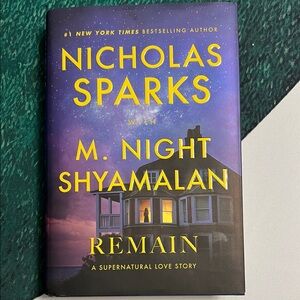 Nicholas Sparks Book 'Remain'